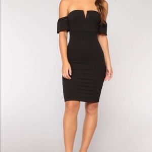 Fashion nova black dress